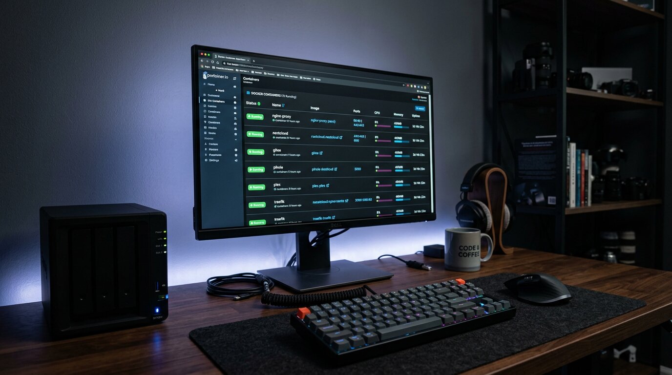 Docker Container Übersicht